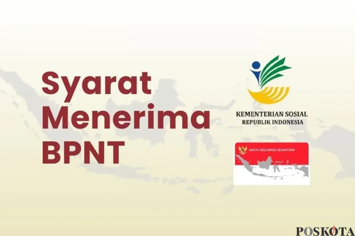 Informasi seputar syarat menerima bansos BPNT. (Sumber: Poskota/Della Amelia)