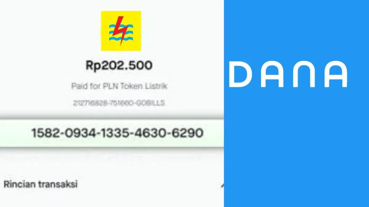 begini cara beli token listrik di DANA. (Foto: Faiz)