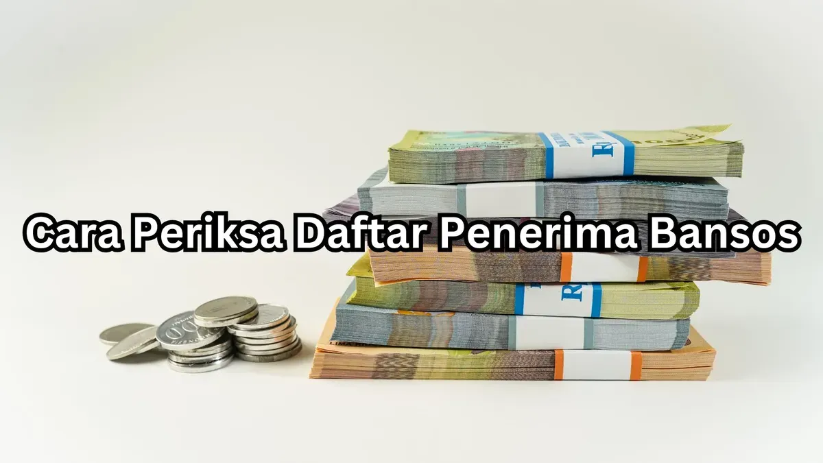 Periksakan daftar penerima bansos menggunakan KTP dan data diri.