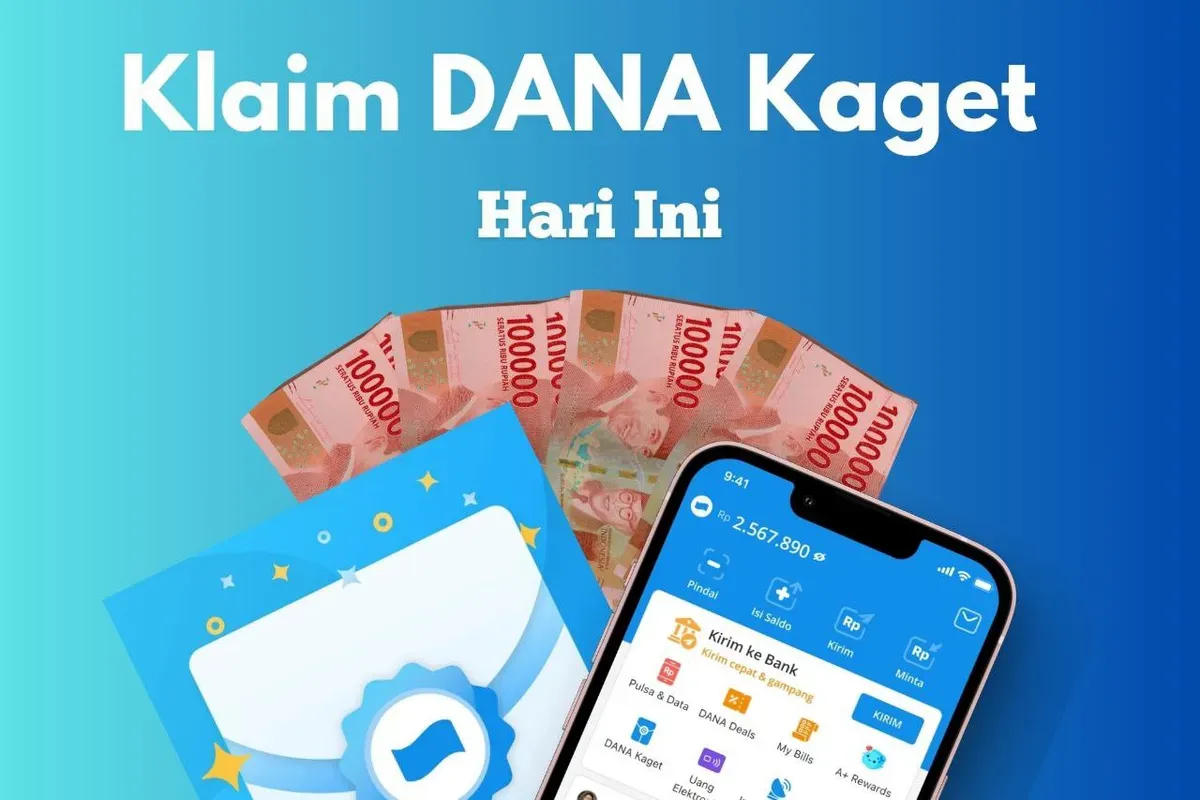 Klaim saldo DANA Kaget hingga Rp250.000 hari ini. (Sumber: Poskota/Audie Salsabila)