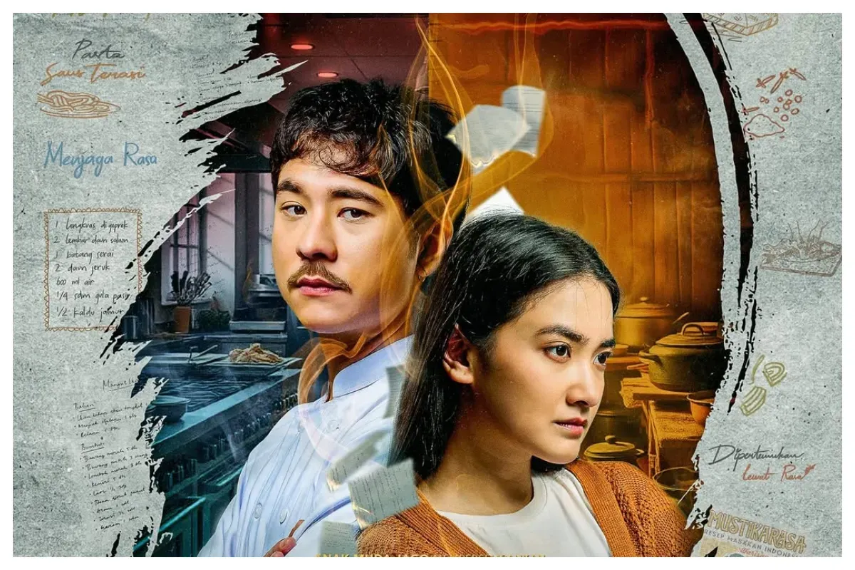 Film Rahasia Rasa jadi karya terbaru Hanung Bramantyo dan akan tayang pada Ferbuari 2025 di bioskop Indonesia. (Sumber: X/@WatchmenID)