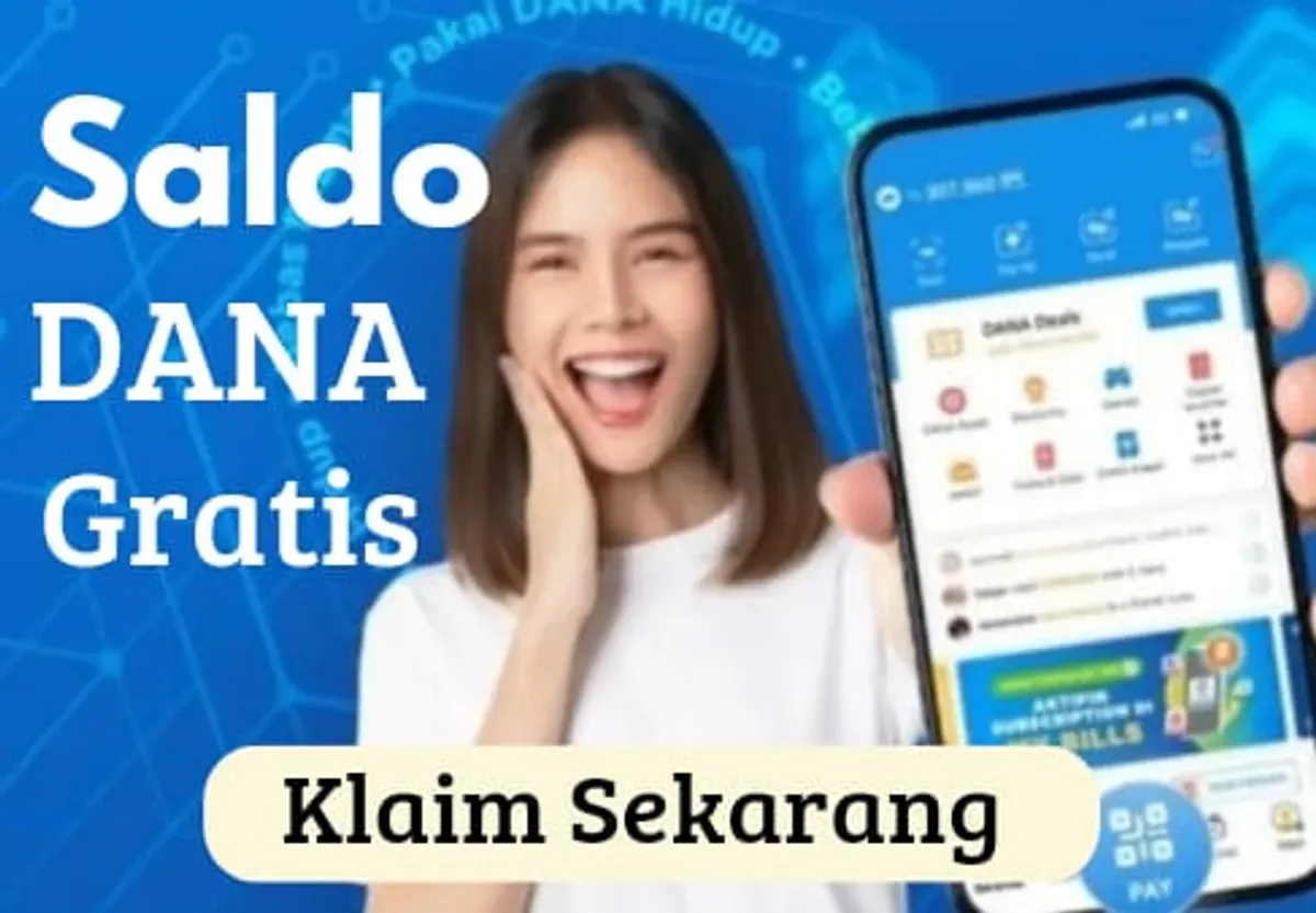 Saldo DANA Gratis hari ini Sabtu, 4 Januari 2025. (Sumber: POSKOTA/Risti Ayu Wulansari)