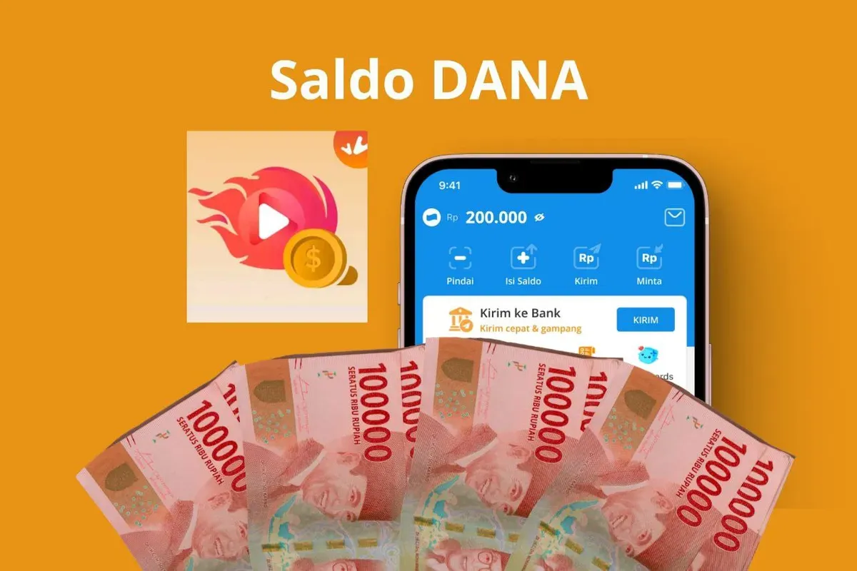 Saldo DANA Gratis Rp100 Ribu Berhasil Kamu Dapatkan dari Nonton Video 10 Menit, Begini Caranya (Sumber: Poskota/Audie Salsabila)