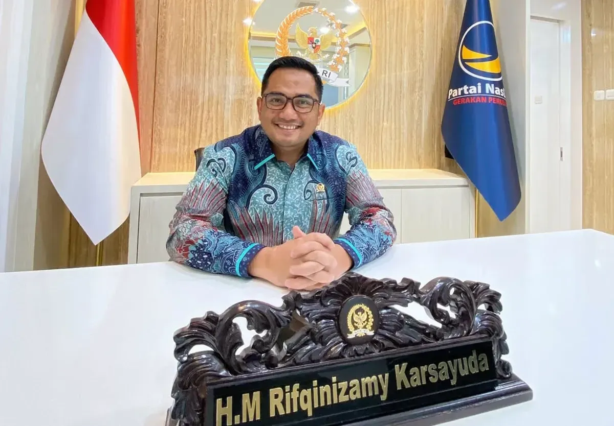 Ketua Komisi II DPR RI Muhammad Rifqinizamy Karsayuda. (Sumber: Instagram @bang.rifqi.mrk)