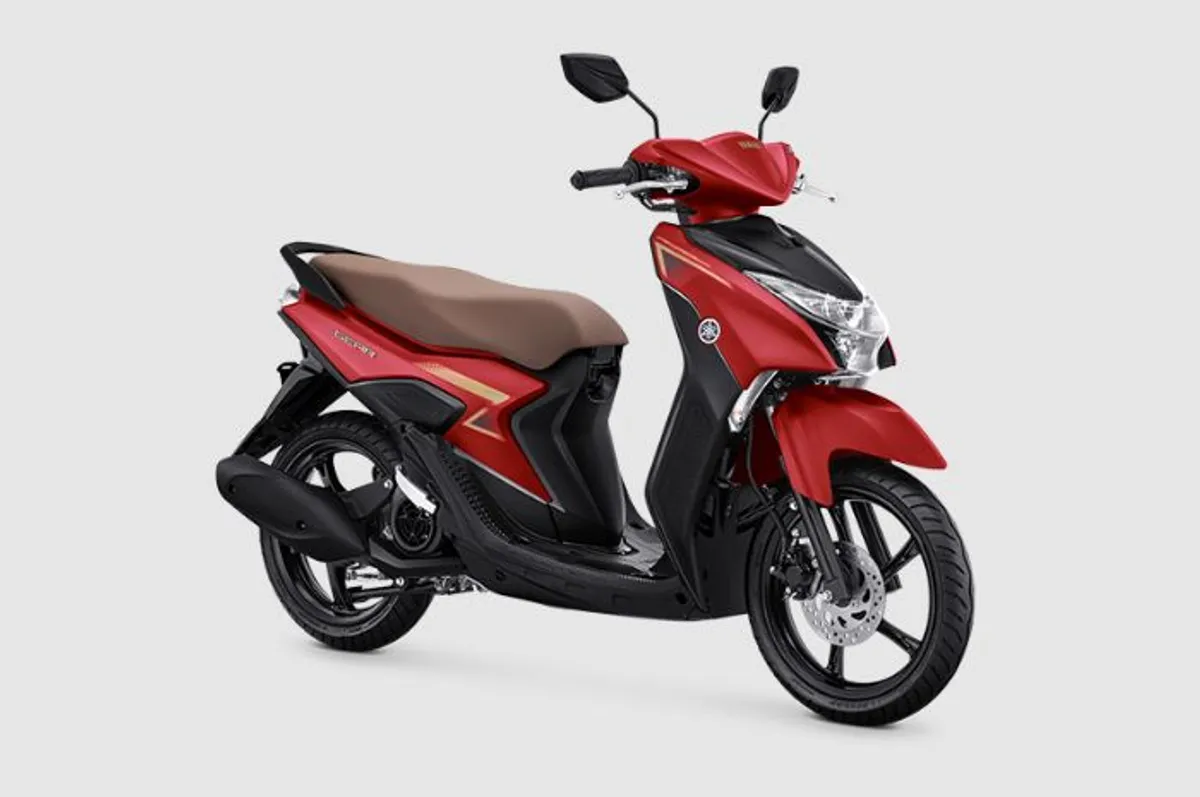 Tampilan motor matic Yamaha Gear 125. (Sumber: yamaha-motor.co.id)