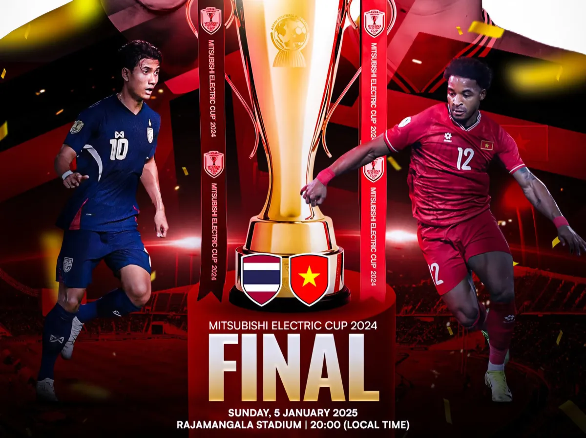 Langsung cek laga final piala AFF 2024 leg kedua antara Thailand vs Vietnam lewat link live streaming resmi ini. (Sumber: X/ aseanutdfc)