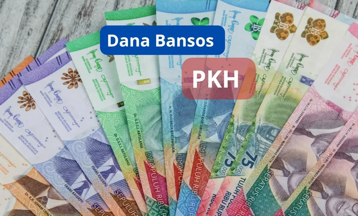 Daftar bansos PKH yang rencananya cair di awal tahun 2025. (Canva)