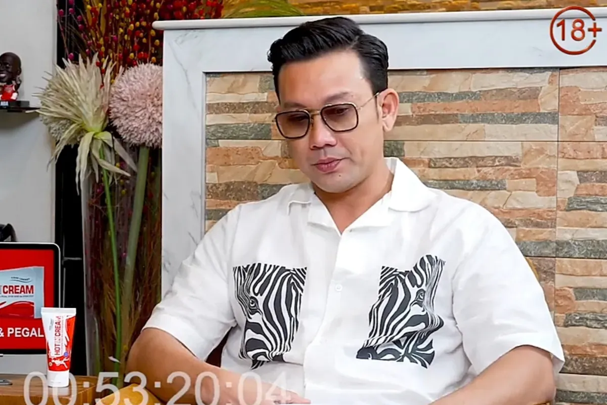 Denny Sumargo berpamitan dari kisruh uang donasi Agus Salim dan Pratiwi Noviyanthi. (Sumber: Tangkap Layar YouTube/CURHAT BANG Denny Sunargo)