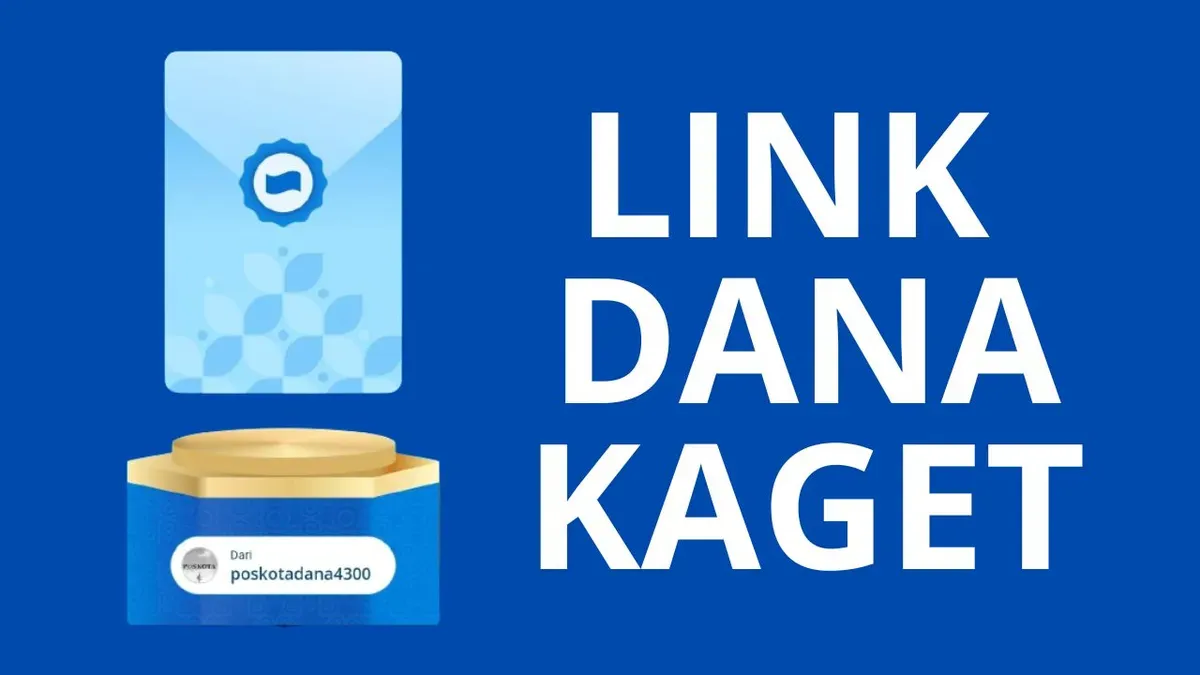 Ketuk amplop secepatnya dari link DANA Kaget, maka kamu berkesempatan mendapatkan saldo DANA gratis Rp150.000.

(Sumber: Poskota/Neni Nuraeni/DANA)