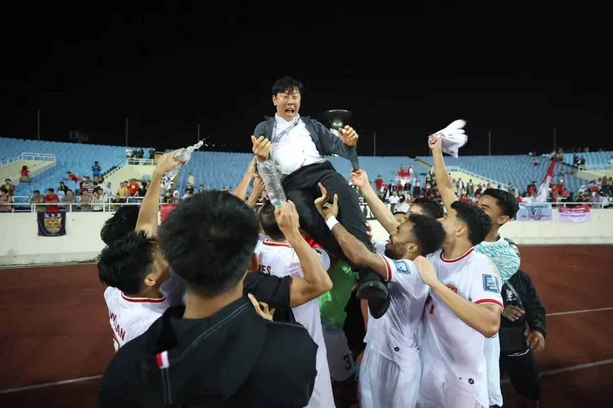 Shin Tae-yong mendoakan Timnas Indonesia lolos Piala Dunia 2026. (Sumber: Instagram/@shintaeyong7777)