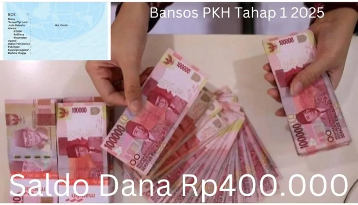 NIK e-KTP atas nama Anda diverifikasi oleh pemerintah di SIKS-NG berhak terima saldo dana Rp400.000 dari subsidi bansos PKH tahap satu 2025. (Sumber: Poskota/Gabriel Omar Batistuta)