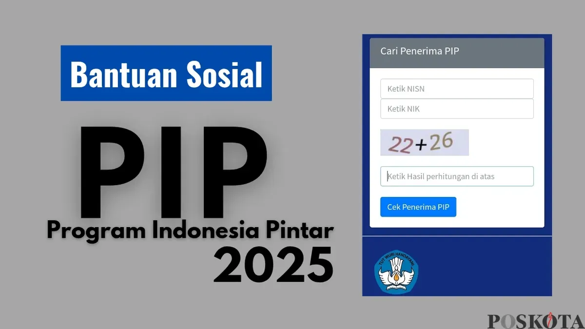 Cek status penerima dana bansos PIP 2025 yang cair Rp450.000 untuk siswa jenjang tertentu lewat KIP dan Buku Rekening SimPel. Pastikan status Anda ada di situs resmi PIP. (Sumber: Poskota/Neni Nuraeni/Kemdikbud)