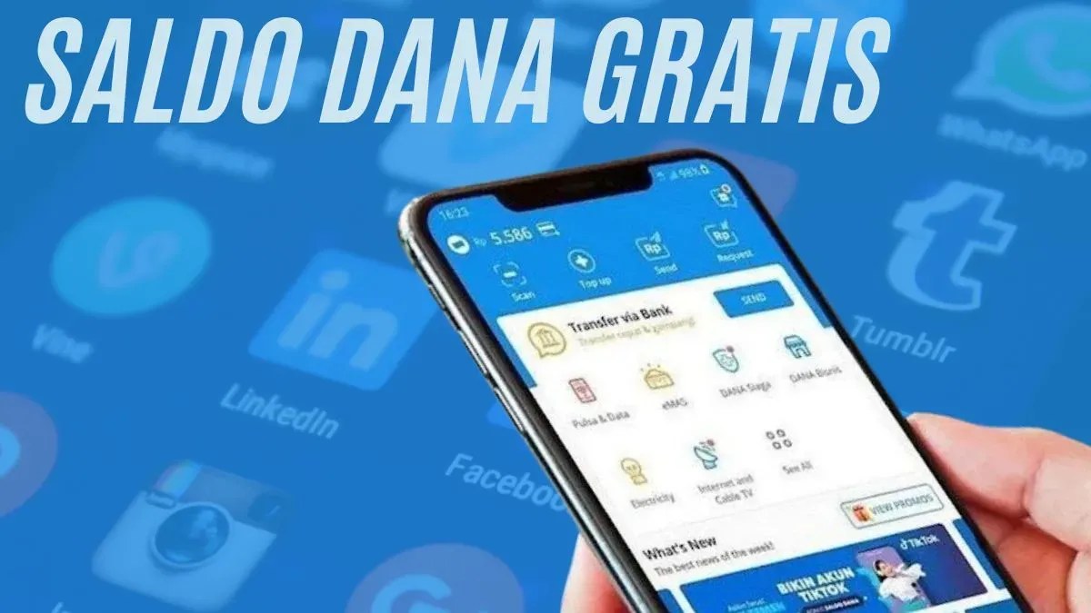 cek 5 aplikasi penghasil saldo dana gratis. (Sumber: Poskota/Faiz)