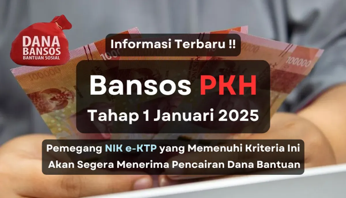 Status dan informasi terbaru penyaluran bansos PKH tahap 1 2025, dengan nominal saldo dana Rp600.000 akan segera dicairkan ke rekening KKS, cek selengkapnya disini. (Sumber: Poskota/Aldi Harlanda Irawan)