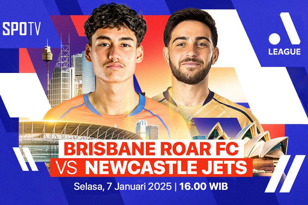 Link live streaming Brisbane Roar vs Newcastle Jets. (Sumber: Vidio)