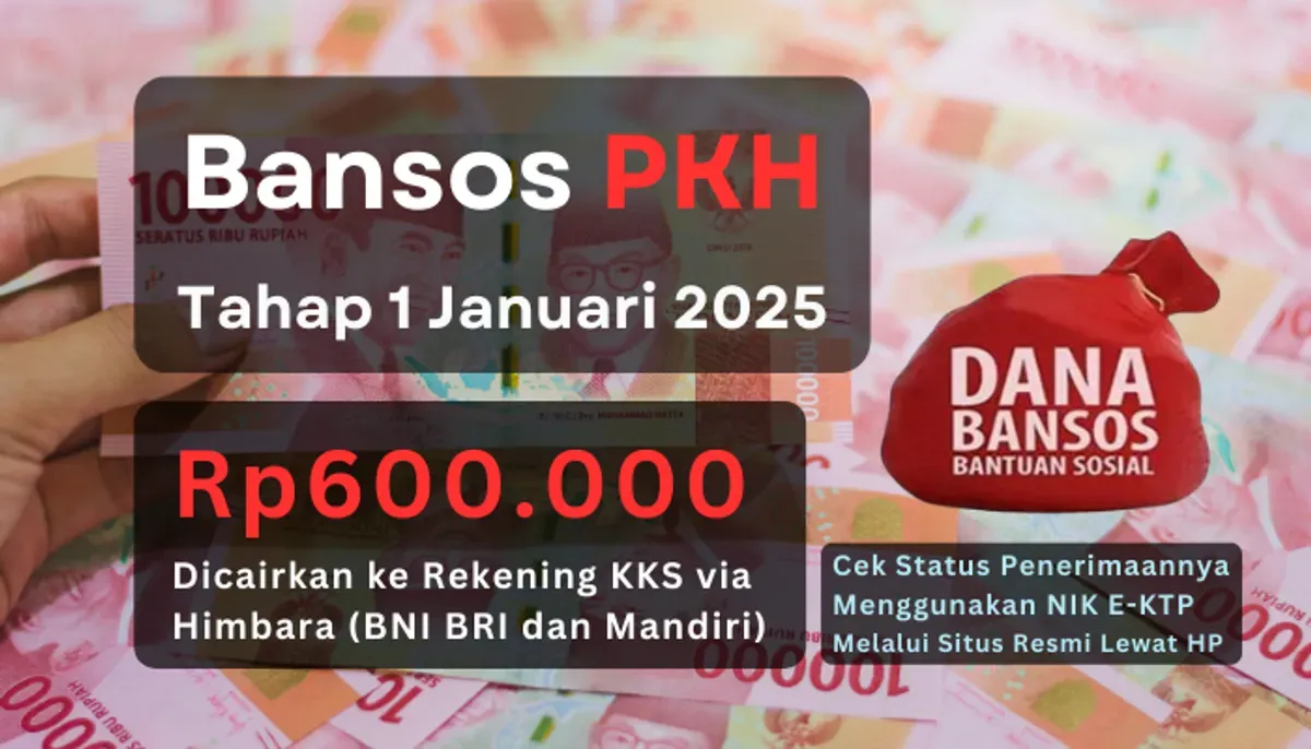 Informasi terbaru penyaluran bansos PKH tahap 1 2025 dengan nominal saldo Rp600.000 akan segera diterima KPM! (Sumber: Poskota/Aldi Harlanda Irawan)