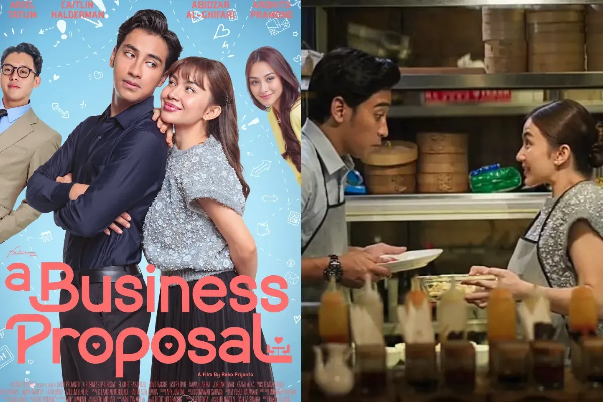 Film A Bussines Proposal akan segera hadir di bioskop Indonesia, satat waktunya ya. (Sumber: X/@TarizSolis)
