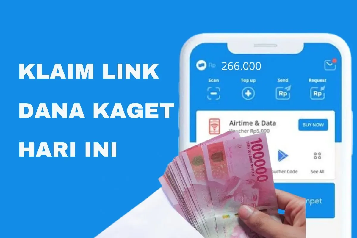 Klaim link DANA Kaget hari ini (Sumber: Poskota/Rivera Jesica S)