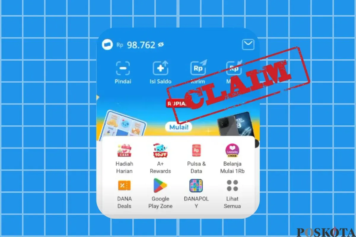 Dompet elektronik gratis bisa kamu dapatkan. (Sumber: Poskota/Muhamad Arip Apandi)