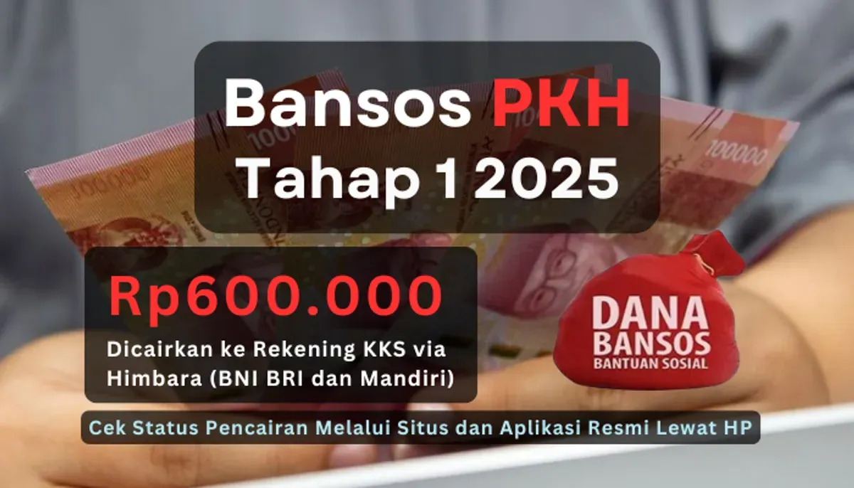 Info terbaru penyaluran bansos PKH tahap 1 2025 dengan nominal saldo bantuan Rp600.000 akan segera dicairkan! (Sumber: Poskota/Aldi Harlanda Irawan)