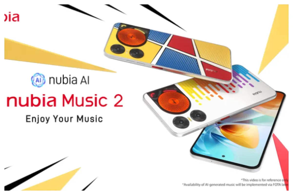 ZTE luncurkan Nubia Music 2 dengan 3 speaker (Sumber: Nubia)