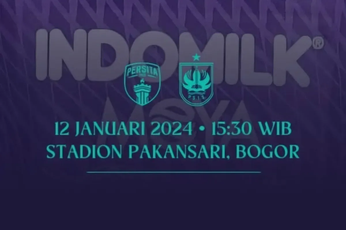 jadwal pertandingan dan link live streaming resmi Persita Tangerang vs PSIS Semarang. (Sumber: Tangkapan layar/Instagram @persita.official)