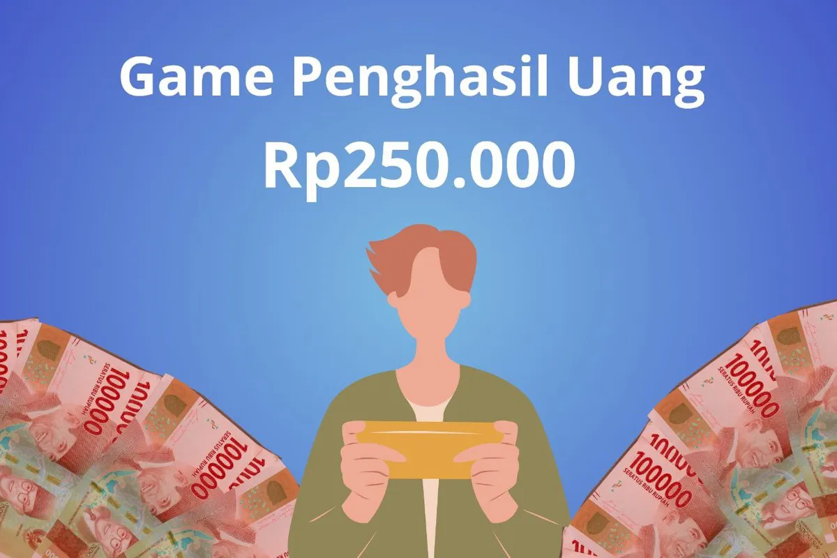 Game penghasil uang tercepat 2025 yang bisa cairkan Rp250.000 ke dompet elektronik. (Sumber: Poskota/Audie Salsabila)