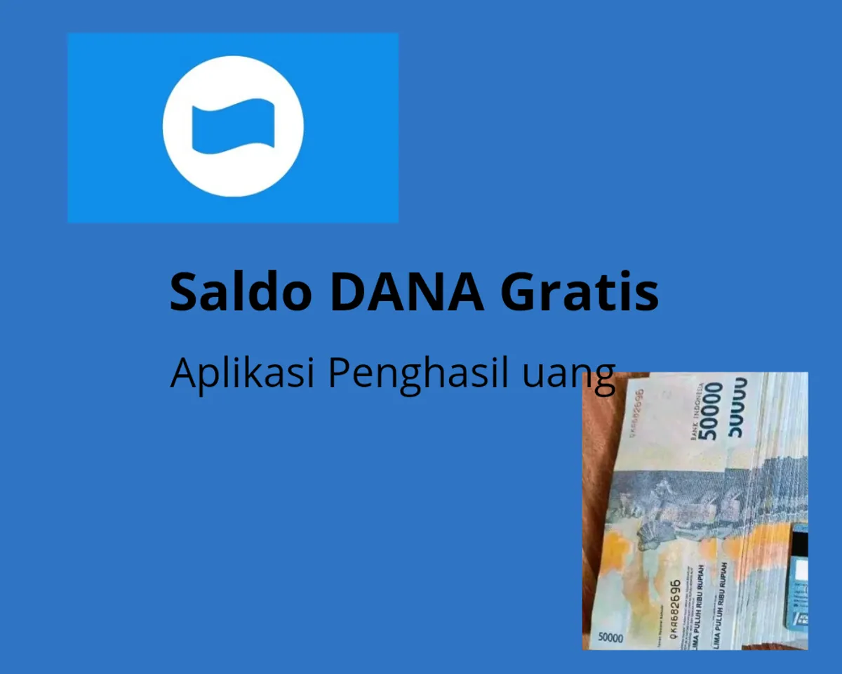 Saldo DANA gratis dari aplikasi penghasil uang. (Sumber: Poskota/Santi Santika)