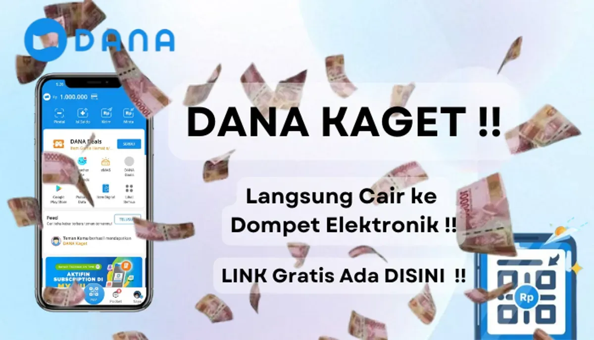 Begini cara mudah klaim link saldo DANA kaget gratis hingga Rp250.000, Cek dan cairkan sekarang ke dompet elektronik (Sumber: Poskota/Aldi Harlanda Irawan)