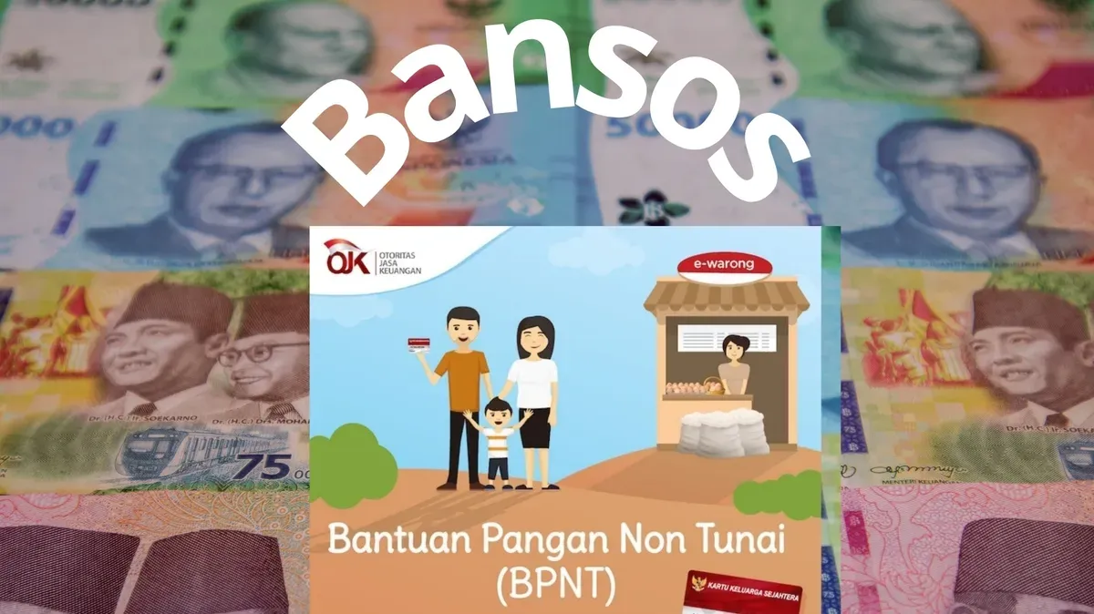 Dana bansos BPNT dari pemerintah melalui Kemensos RI kepada para KPM yang terpilih di DTKS untuk tahap 2025. 