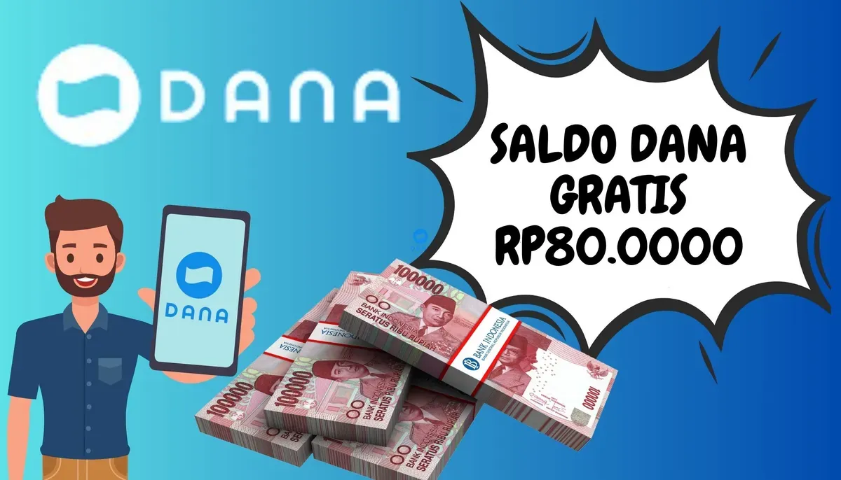 Buruan Cairkan Saldo DANA Gratis Rp80.000 dari Aplikasi Penghasil Uang Terbukti Membayar (Sumber: Poskota/Nur Rumsari)