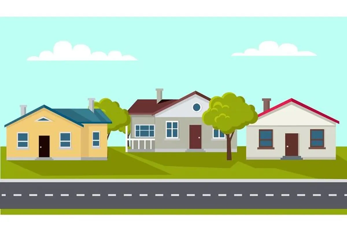 Ilustrasi rumah, KPM yang memenuhi syarat bisa terima bansos Rp20 juta untuk perbaiki rumah. (Sumber: Pinterest/Creative Market)