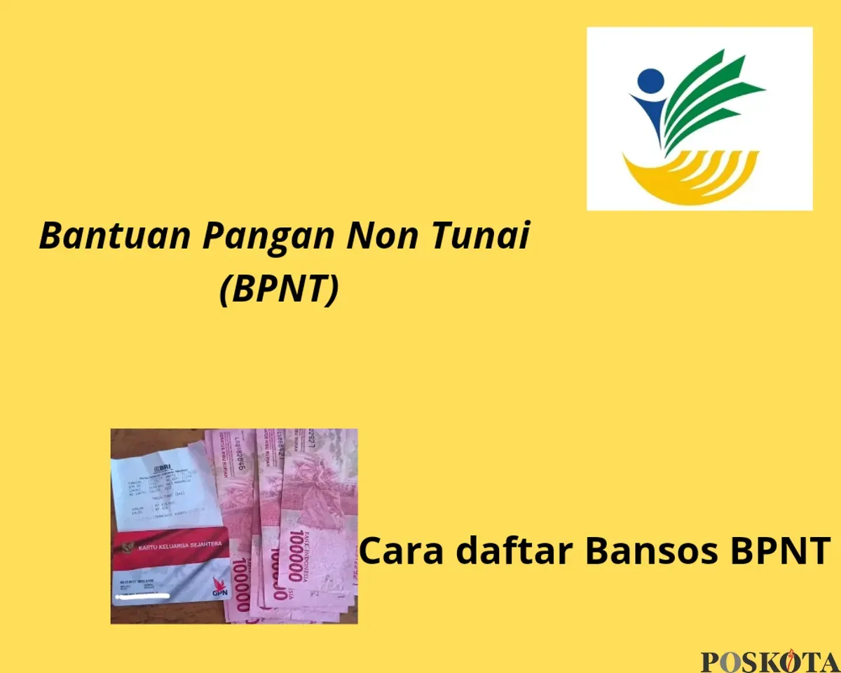 Cara daftar bansos BPNT melalui Aplikasi Cek Bansos. (Sumber: Poskota/Santi Santika)