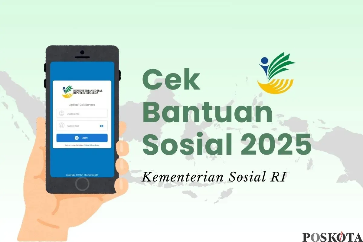 KPM dapat melakukan pengecekan bansos Kemensos 2025 secara online.