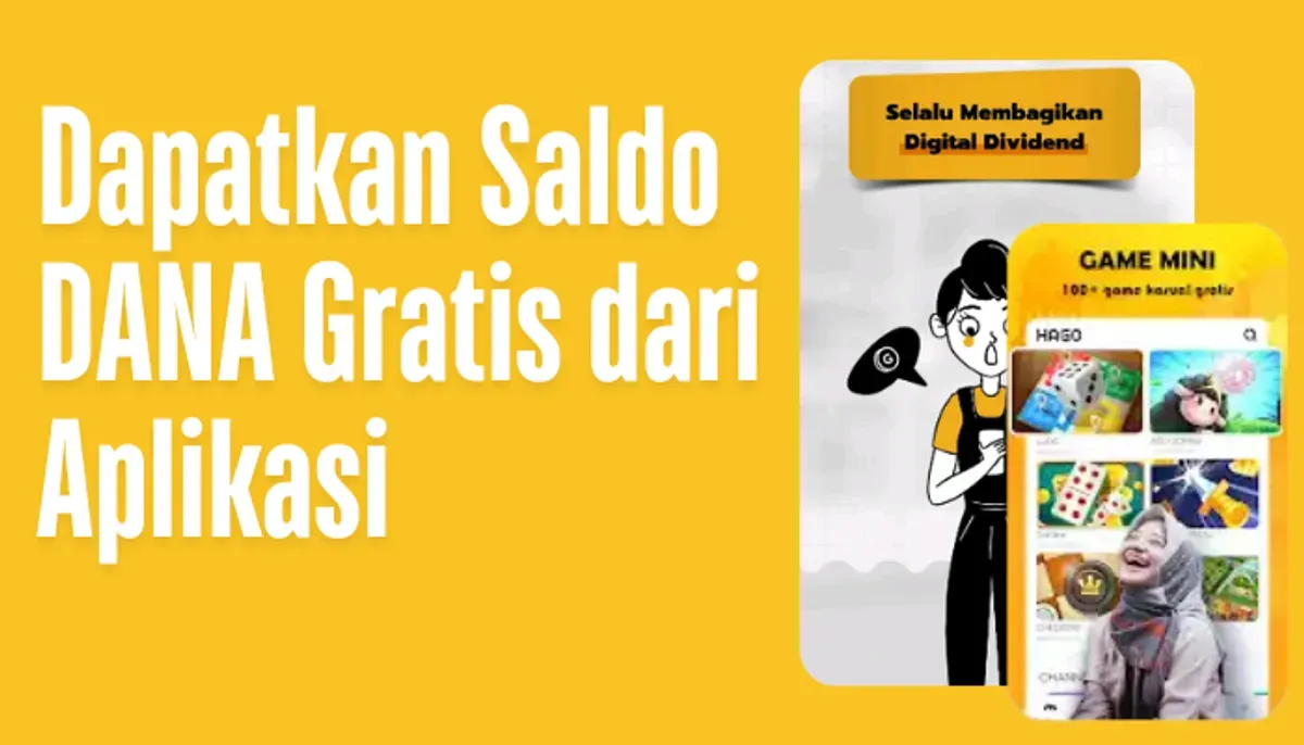 Cuan mengalir. Dapatkan Saldo DANA dari Aplikasi penghasil uang gratis ini. (Sumber: Poskota/Dadan Triatna)