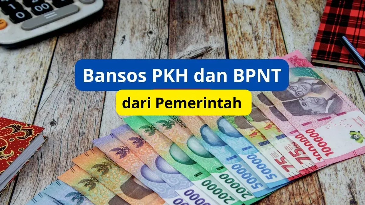 Bansos PKH dan BPNT akan dicairkan kembali di tahun 2025 oleh Kemensos RI. (Canva)