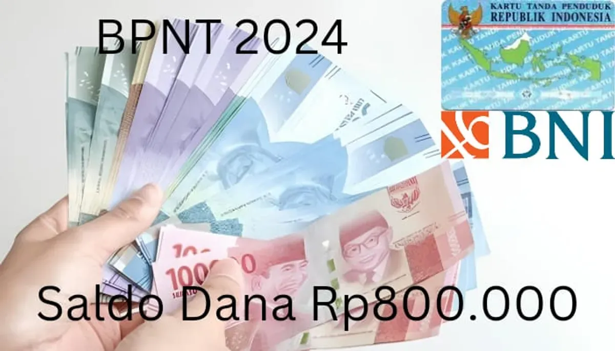 NIK e-KTP atas nama KPM di wilayah ini terima saldo dana bansos Rp800.000 dari subsidi BPNT 2024 lewat Rekening BNI. (Sumber: Poskota/Gabriel Omar Batistuta)