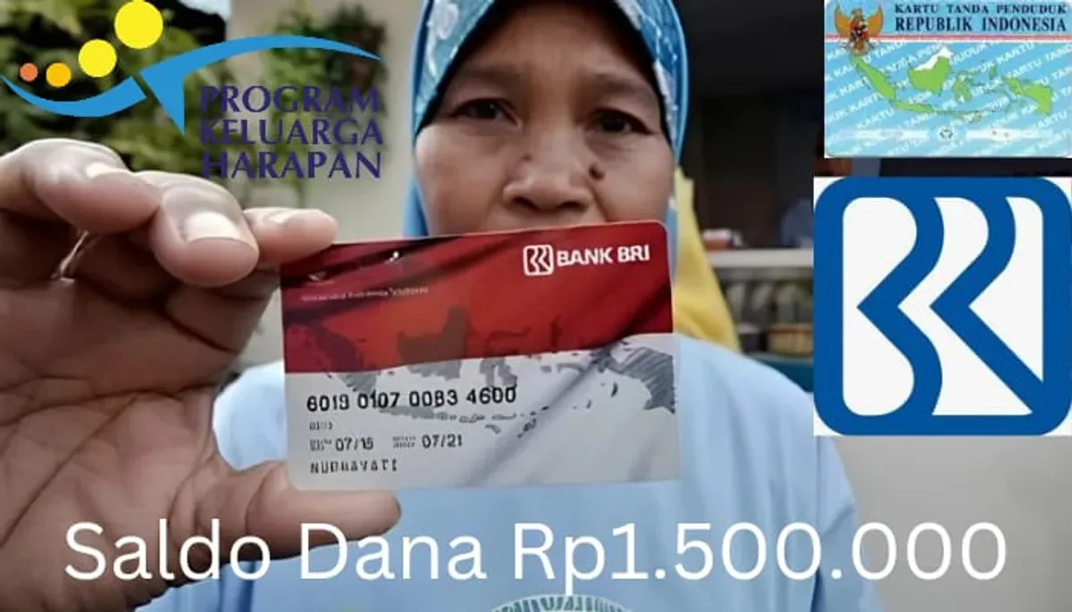 NIK E-KTP atas kepemilikan nama kamu tercantum di SIKS-NG menerima saldo dana Rp1.500.000 dari subsidi bansos PKH 2024 via Rekening BRI. (Sumber: Poskota/Gabriel Omar Batistuta)