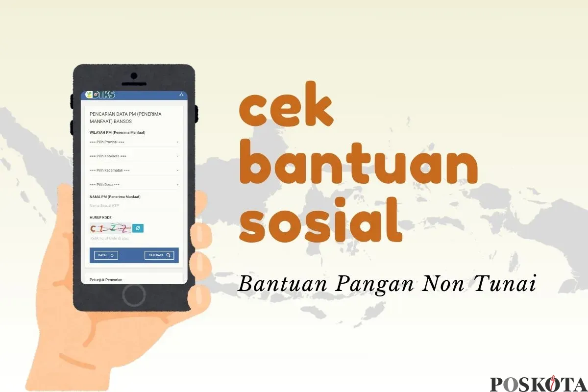 KPM dapat mengecek bansos BPNT secara mandiri. Simak caranya. (Sumber: Poskota/Della Amelia)