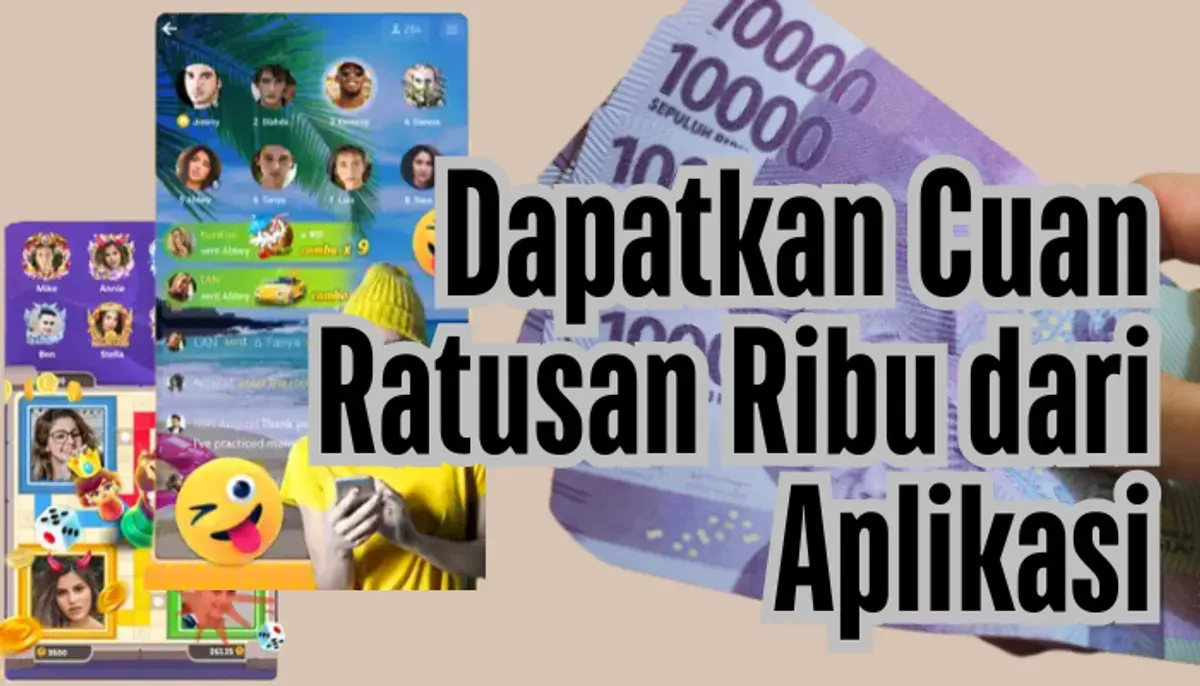 Jadikan hari-hari kamu lebih menyenangkan dengan mendapatkan uang gratis dari aplikasi. (Sumber: Goggle Play/Edited Dadan Triatna)