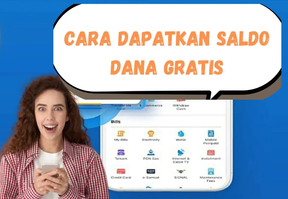 Cara dapatkan saldo DANA gratis dari aplikasi penghasil uang. (Sumber: Poskota/Risti Ayu Wulansari)