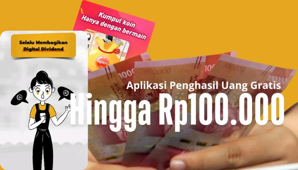 Dengan konsisten, saldo DANA gratis Rp100.000 bisa didapatkan dari aplikasi penghasil uang ini. (Sumber: Poskota/Dadan Triatna)