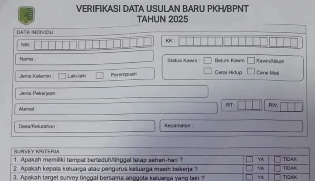 Ketentuan untuk lolos verifikasi dan validasi data KPM PKH BPNT. (Sumber: YouTube/Naura Vlog)