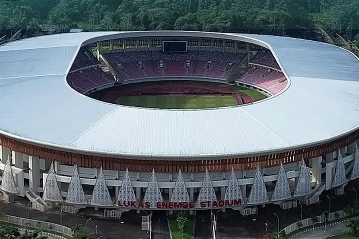 Stadion Lukas Enembe. (Sumber: Instagram @psbsofficial)