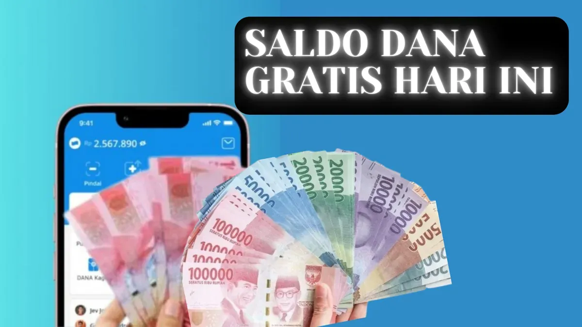 Klaim saldo DANA gratis hari ini dengan 3 cara praktis ini. (Sumber: Poskota/Huriyyatul Wardah)