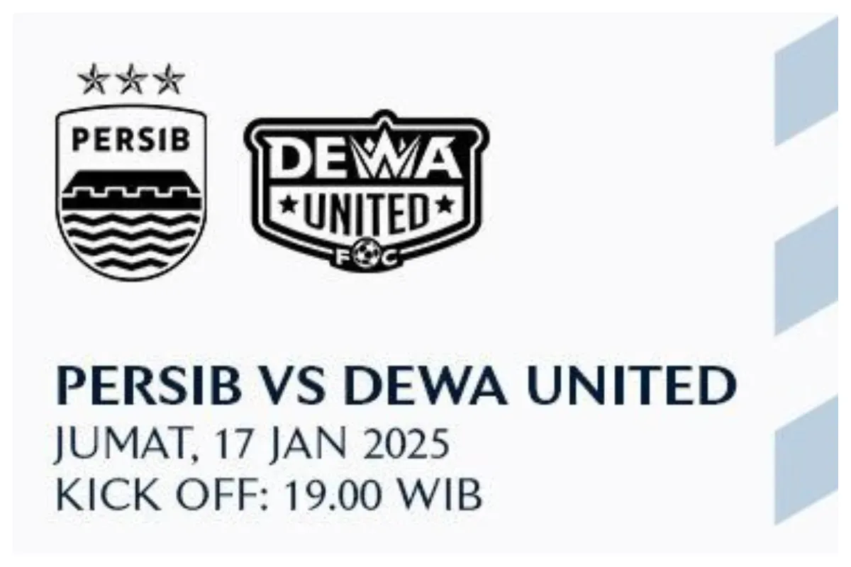 Laga Persib Vs Dewa United akan tersaji pada Jumat, 17 januari 2025 malam esok hari. (Sumber: Persib Official)