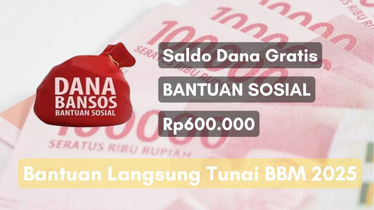 KPM BPNT dan PKH resmi akan terima saldo dana gratis Rp600.000 tambahan dari program bantuan sosial BLT BBM 2025. (Sumber: Poskota/Herdyan Anugrah Triguna)