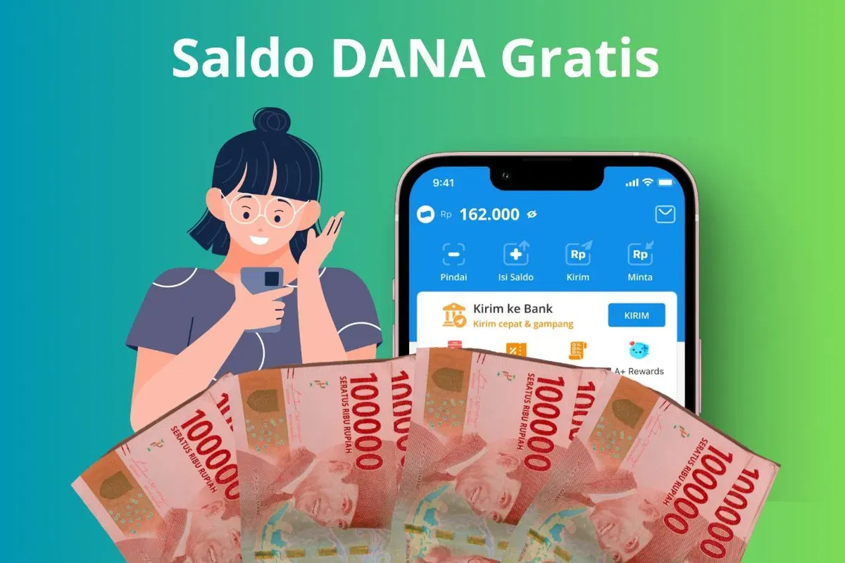 Game penghasil uang atau saldo DANA gratis Rp162.000. (Sumber: Poskota/Audie Salsabila)