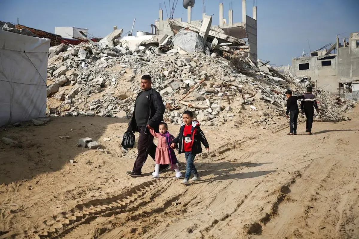 Sejumlah kerusakan di Gaza akan membutuhkan biaya yang besar dan waktu lama untuk bisa dibangun kembali. (Sumber: X/@Marchfoward)