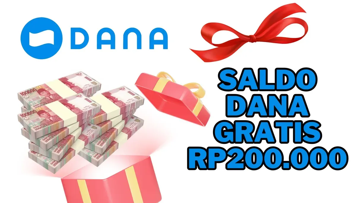 Cara Mudah Dapat Saldo DANA Gratis Rp200.000 Tanpa Modal, Cukup Main HP! (Sumber: Poskota/Nur Rumsari)